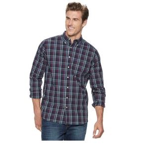 SONOMA Flexwear Plaid Shirt size 4XB NEW